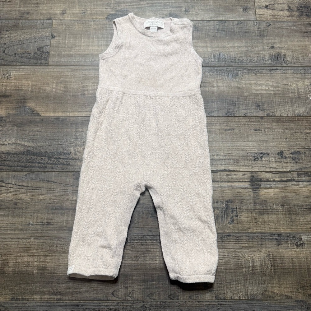 Barefoot Dreams Cozy Cream Jumpsuit Romper